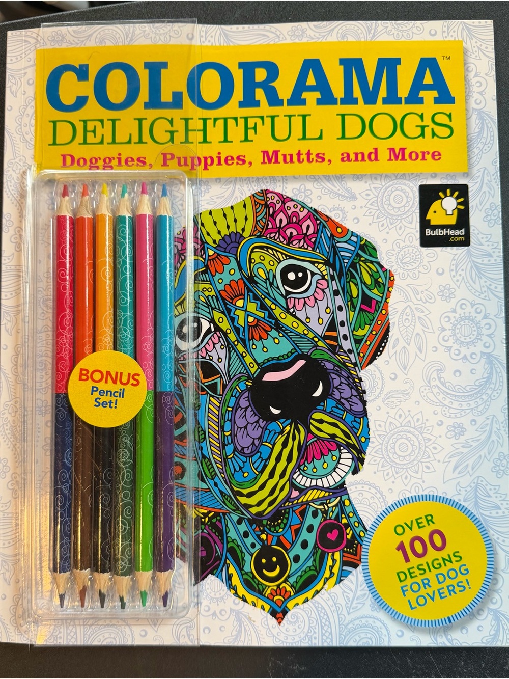 Delightful Dogs Coloring Book Set - Multicolor - Picture 5 of 10